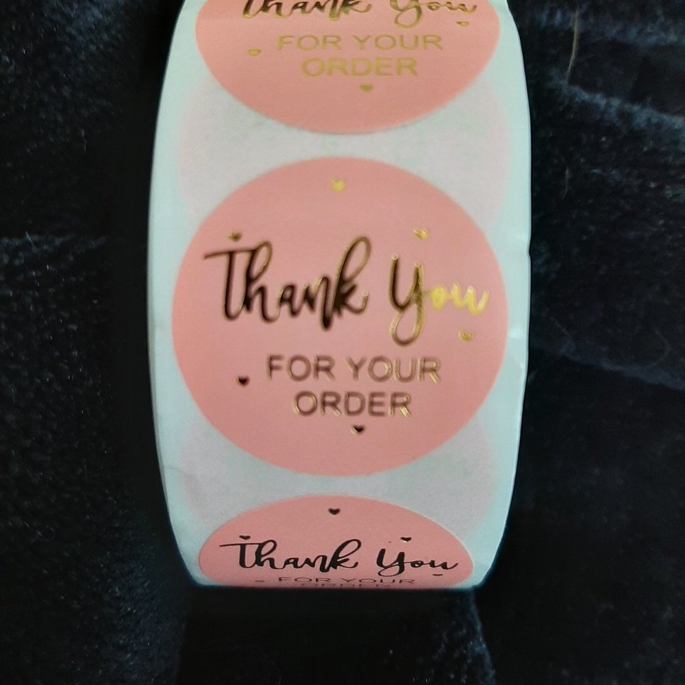 150 Thank You Stickers